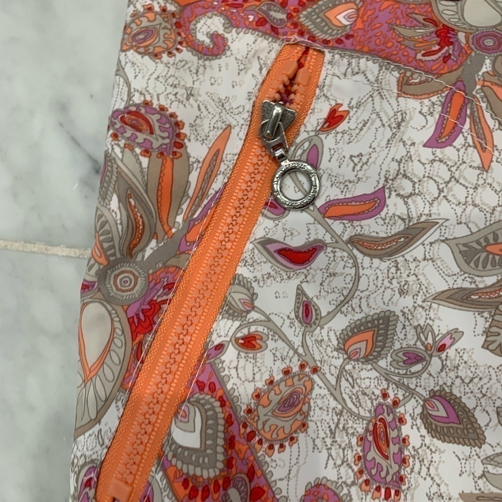 DAILY SPORTS Golf or tennis paisley skort skirt EUC size 2 - Picture 5 of 14